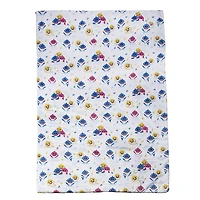 Baby Shark 3 Piece Toddler Bedding Set with Reversible Comforter, Fitted Sheet and Pillowcase by Nemcor