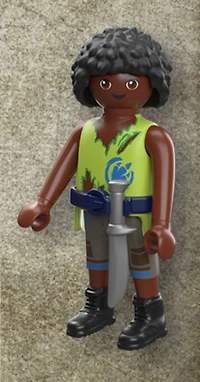 Playmobil - Deinonychus et guerriers