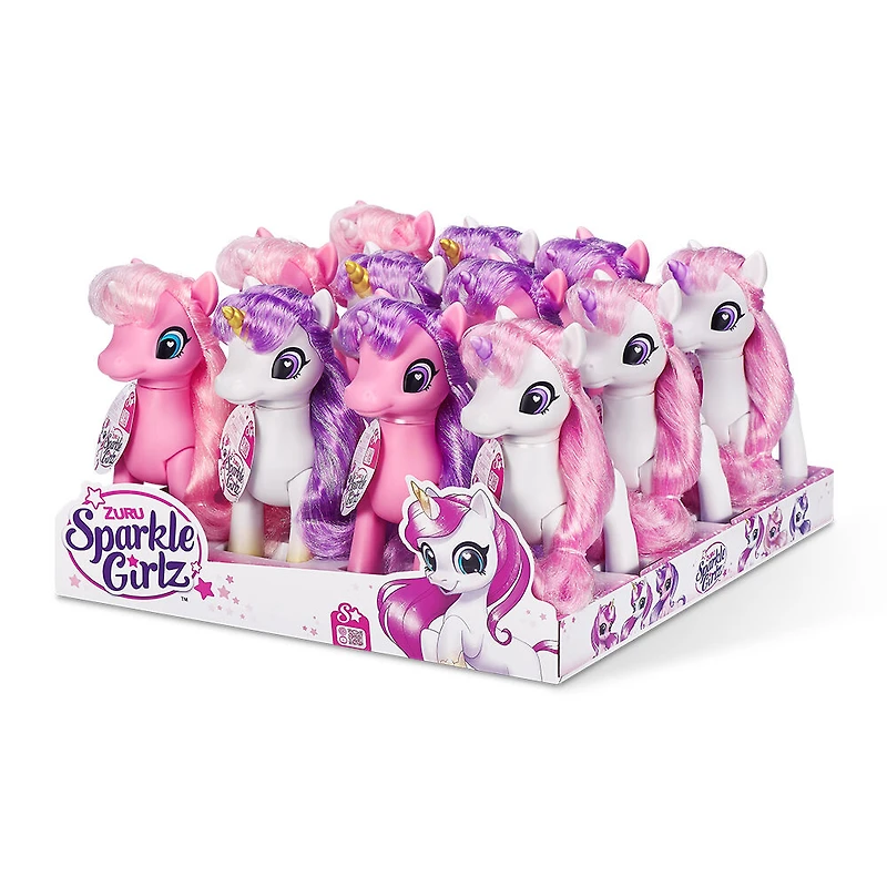 Ensemble de 3 Licornes Sparkle Girlz par ZURU