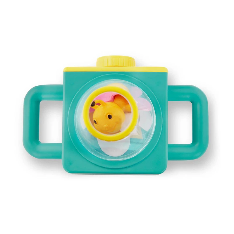 B. toys - Livre d'autocollants d'insectes avec microscope