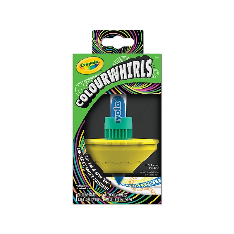 Crayola Colourwhirls néon, 1 pièce