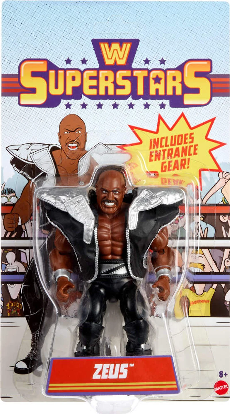 WWE Superstars Figurine articulée 15,24cm et acc. Zeus Série 14