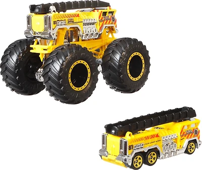 Hot Wheels - Monster Trucks - Véhicules à échelle 1:64