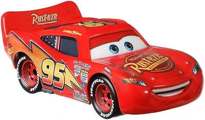 Disney Pixar - les Bagnoles - Flash Mcqueen avec Panneau