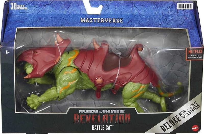 Les Maîtres de l'Univers - Figurine Masterverse Tigre de Combat Deluxe