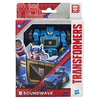 Transformers Authentics, figurine articulée Alpha Soundwave de 17,5 cm