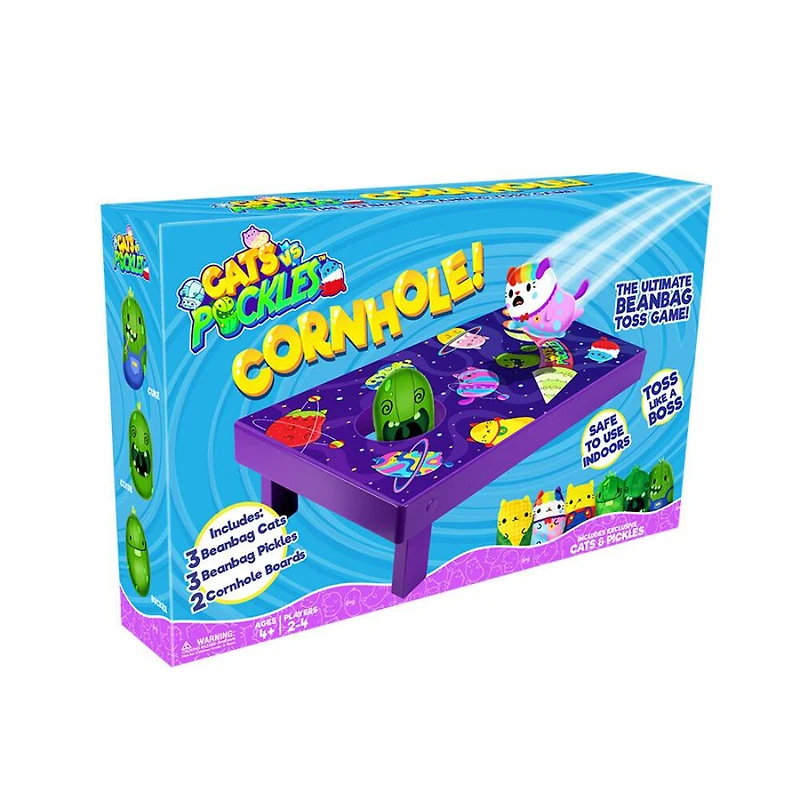 Cats vs Pickles! - Cornhold Game with Plush - English Edition