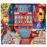Marvel Iron Man and his Awesome Friends QG d'Iron Man, coffret électronique pour filles et garçons