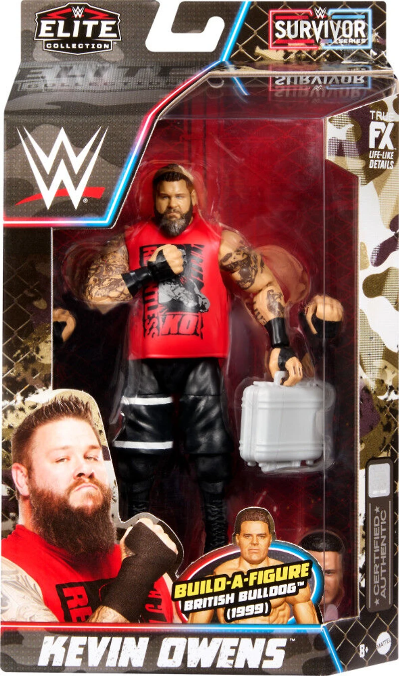 WWE Elite Survivor Series Figurine articulée Kevin Owens