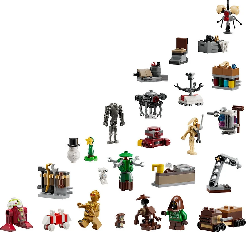 LEGO Star Wars Advent Calendar 2025, Gift Set, Building Toys, Christmas Present for Kids 75418
