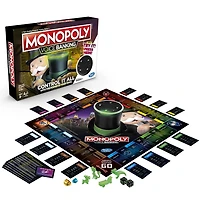 Monopoly Voice Banking Electronic Family Board Game - English Edition