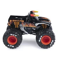 Monster Jam, Monster trucks officiels en métal moulé El Toro Loco Vs. Son-uva Digger Die-Cast, échelle 1:64