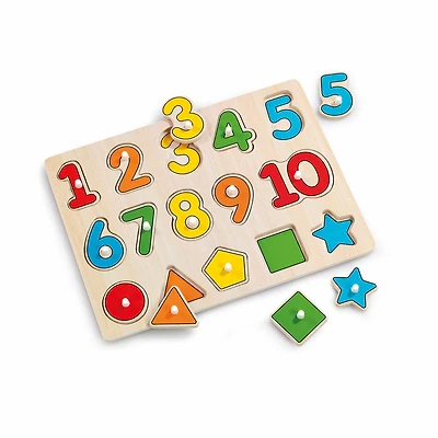 Woodlets Lift and Look Numbers Puzzle