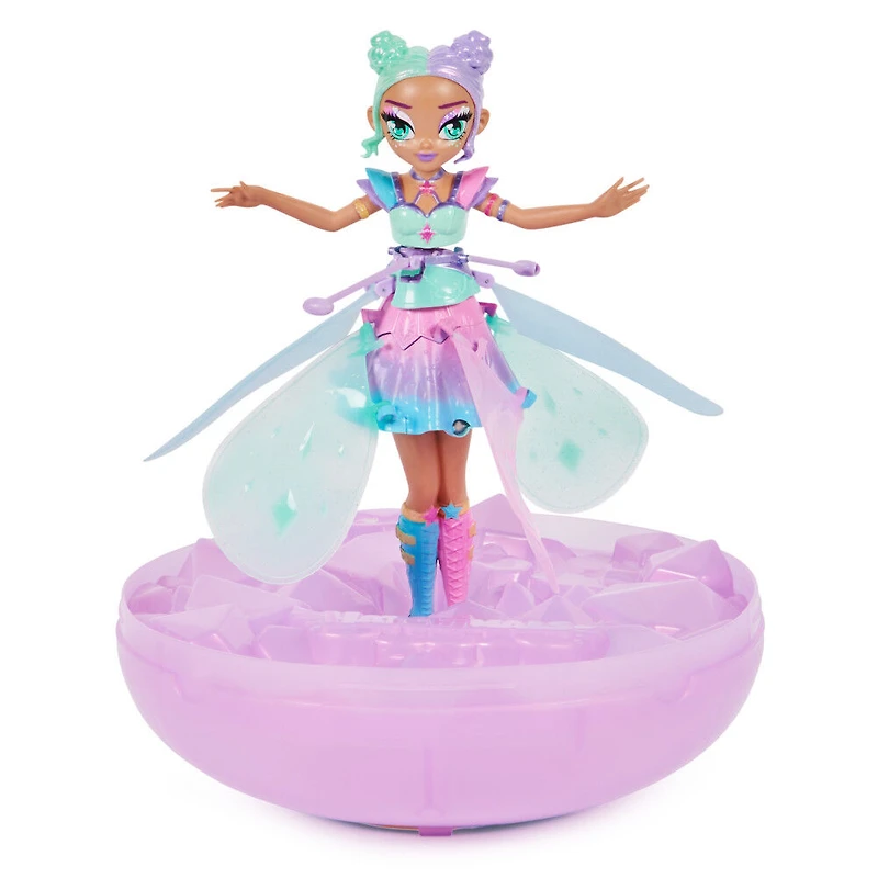 Crystal Flyers, Pastel Kawaii Doll Magical Flying Toy with Lights (Packaging May Vary)