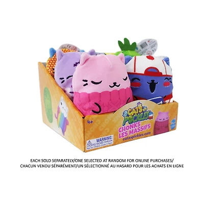 Chats contre Pickles Chonks ! Peluche 6-Pouces - Gold Wave