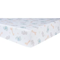 Sammy & Lou 4 Piece Crib Bedding Set - Safari Babies