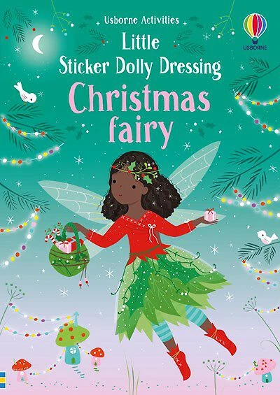 Little Sticker Dolly Dressing: Christmas Fairy - English Edition