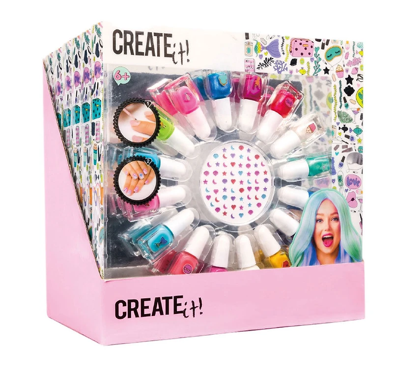 CREATE IT! Vernis À Ongle Ens. De Sirène 16Pcs