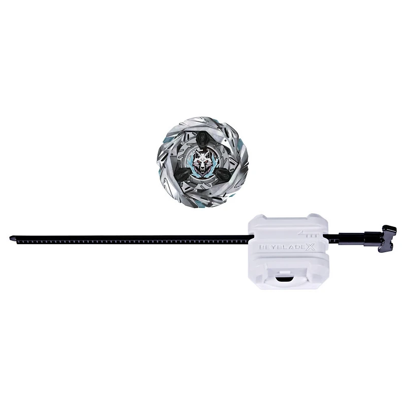 Beyblade X Starter Pack Sterling Wolf 3-80FB UX avec toupie et lanceur