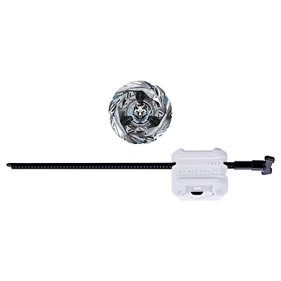 Beyblade X Starter Pack Sterling Wolf 3-80FB UX avec toupie et lanceur