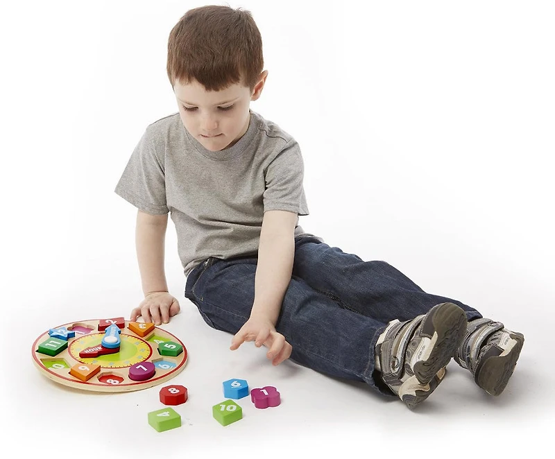 Melissa and Doug - Horloge de tri de forme