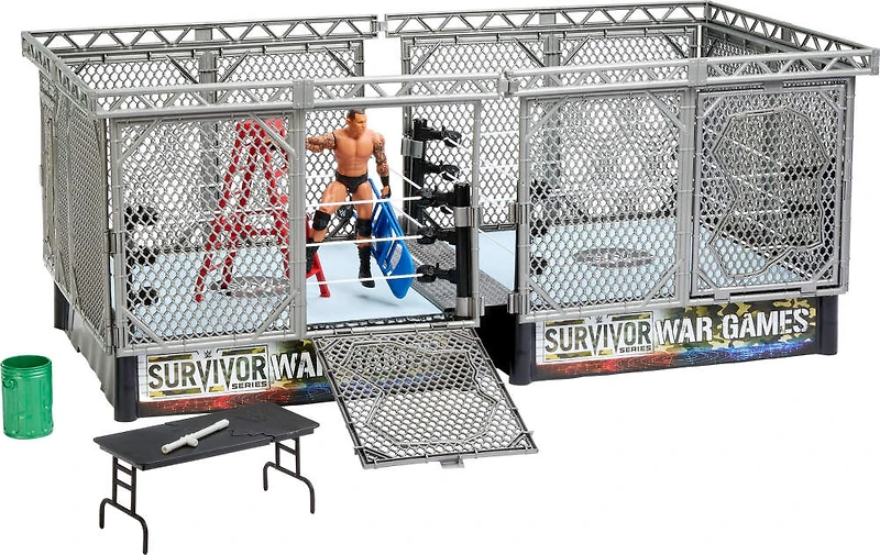 WWE-Coffret Les Guerriers du Ring Survivor Series-coffret avec 2rings