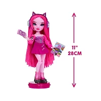 Rainbow High Shadow High Pinkie James : Poupée-mannequin rose