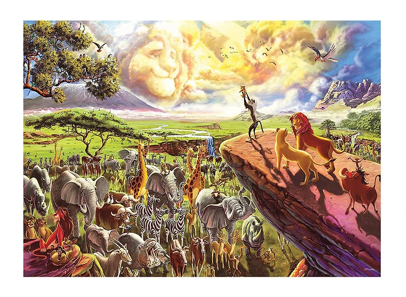 Ceaco Disney Fine Art 1000-Piece Puzzle The Lion King