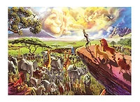 Ceaco Disney Fine Art 1000-Piece Puzzle The Lion King