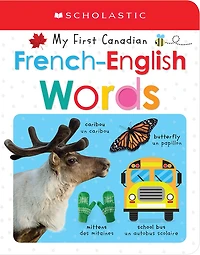 Scholastic Early Learners: My First Canadian: French-English Words  - Édition anglaise