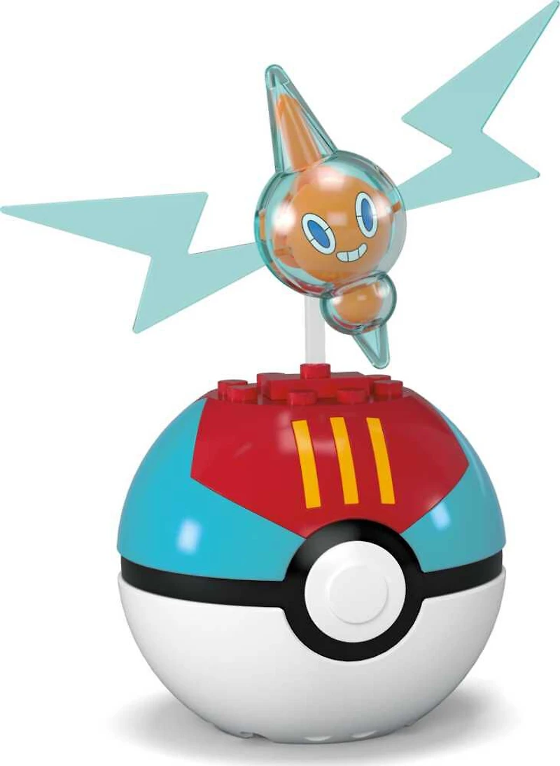 MEGA Pokémon Figurine articulée Motisma, 17pièces