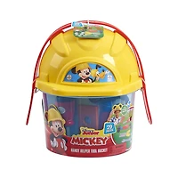Disney Junior Mickey Mouse Handy Helper Tool Bucket, 25-pieces