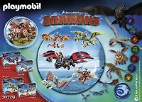 Playmobil - Dragon Racing: Fishlegs and Meatlug