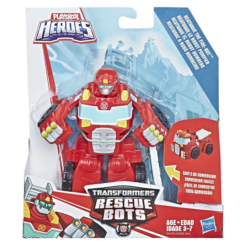 Playskool Heroes Transformers Rescue Bots - Figurine Heatwave le robot pompier