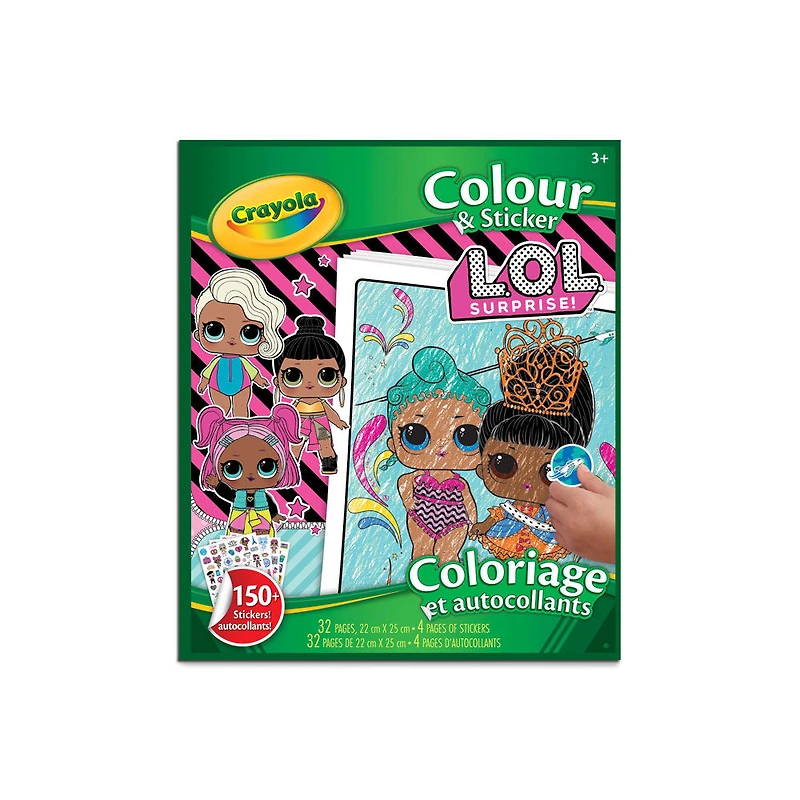 Activités avec autocollants L.O.L. Surprise!
