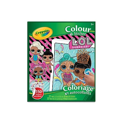 Activités avec autocollants L.O.L. Surprise!