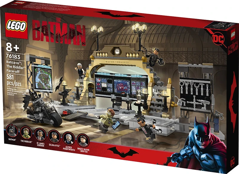 LEGO DC Batman Batcave: l'affrontement du Sphinx 76183 Ensemble de construction (581 pièces)