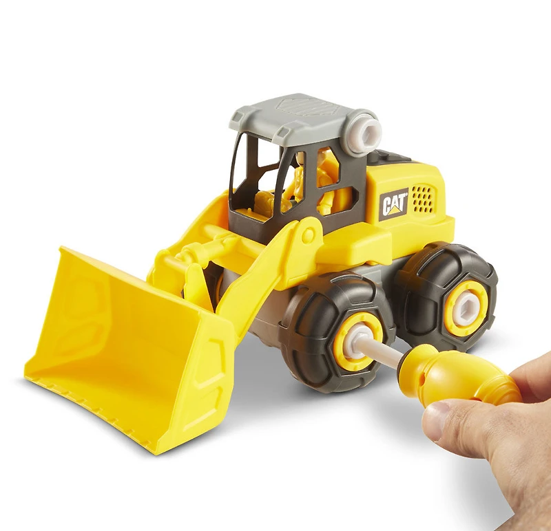 Cat Build Your Own Vehicle Junior Crew Wheel Loader