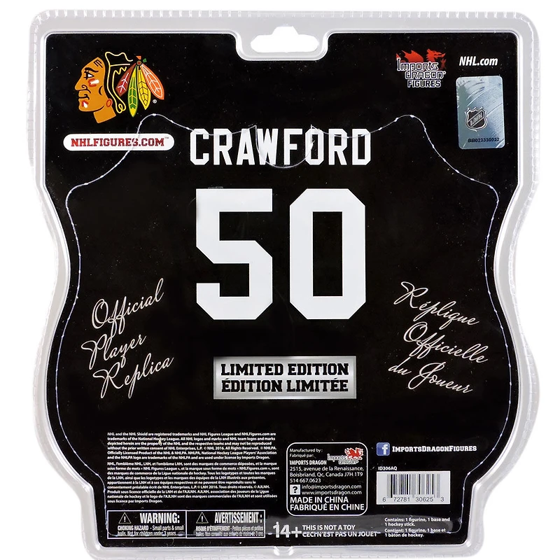 NHL 6-inch Figure - Corey Crawford Signature Series