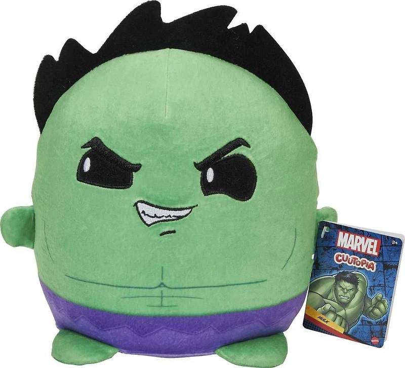 Marvel Peluche Cuutopia Hulk 12,7 cm