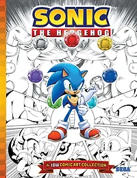 Sonic the Hedgehog: The IDW Comic Art Collection - English Edition