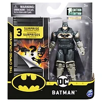 Figurine articulée BATMAN de 10 cm avec 3 accessoires mystère