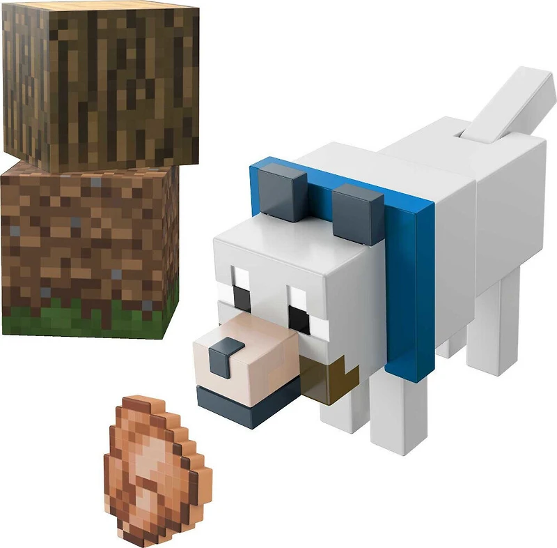 Minecraft - Figurine - Loup