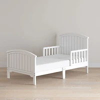 Lit Pour Tout-Petit Hampton, Blanc Mat