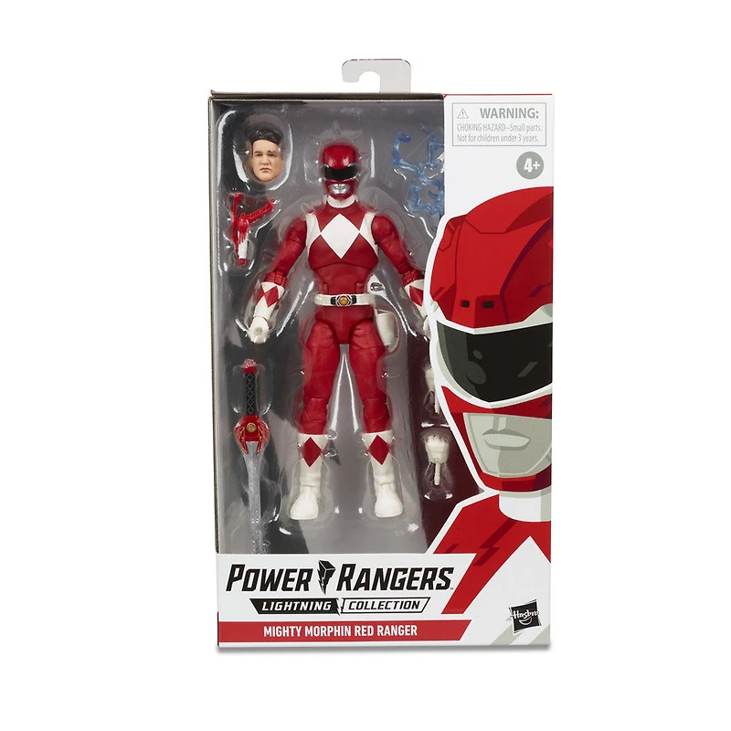 Power Rangers: 6-Inch Lightning Collection Collectible Red Ranger