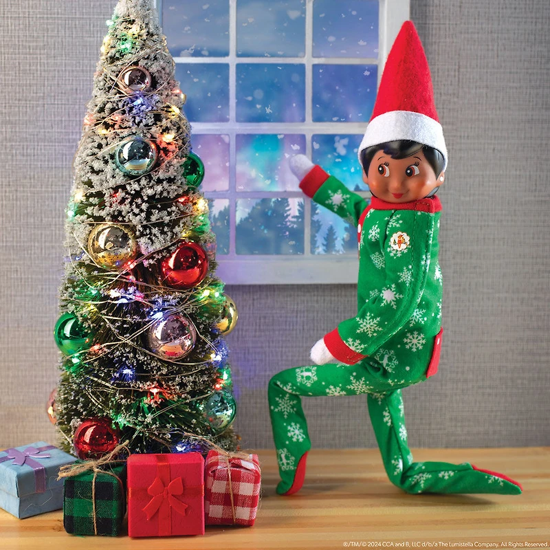 Elf on the shelf - Claus Couture - Snowflake Snuggle PJs