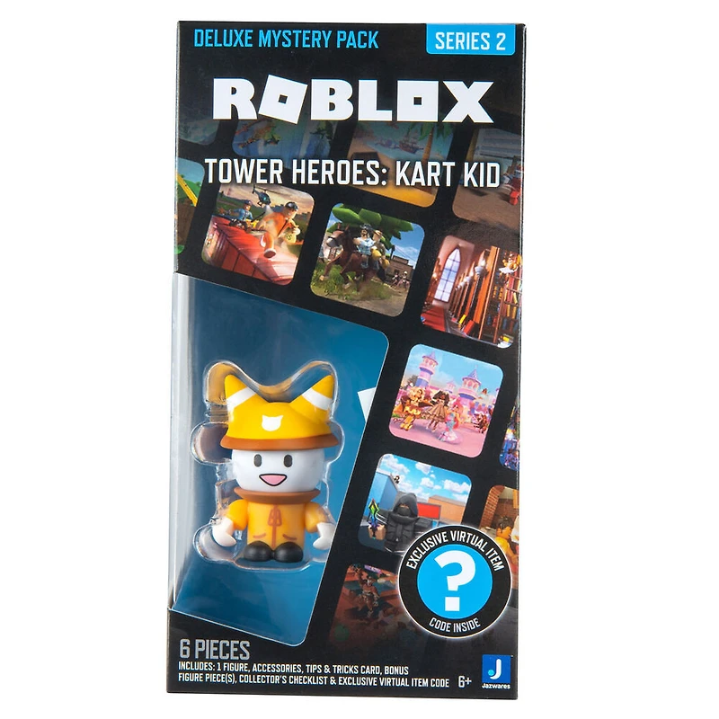RoBlox - Paquet mystère de luxe - Tower Heroes: Kart Kid
