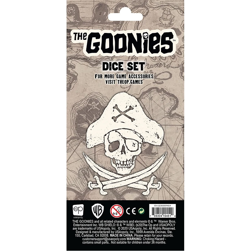 The Goonies Dice Set - English Edition
