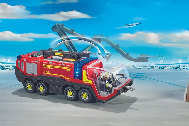 Playmobil - Airport Fire Engine with Lights and Sound