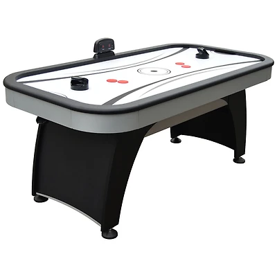 Silverstreak 6-Foot Air Hockey Game Table with Electronic Scoring